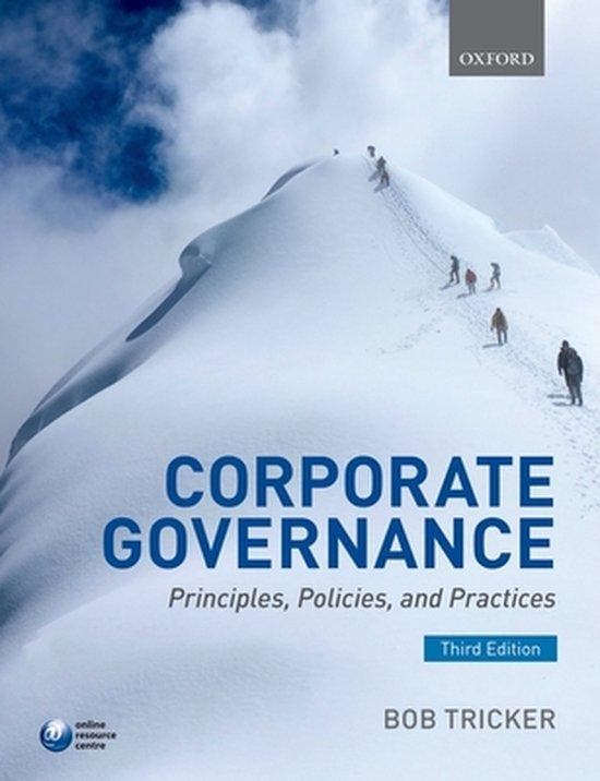 Corporate Governance 3 E 9780198702757 Bob Tricker, Boeken, Taal | Engels, Gelezen, Verzenden