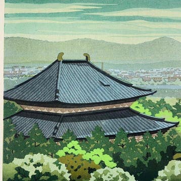 Uitzicht vanaf Mount Wakakusa() Editie 116 van 180 -