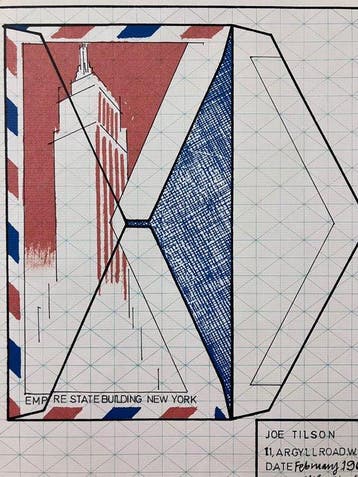 Joe Tilson (1928) - Empire State Building New York