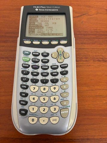 Texas Instruments TI-84 Plus Silver Edition - Computer - met