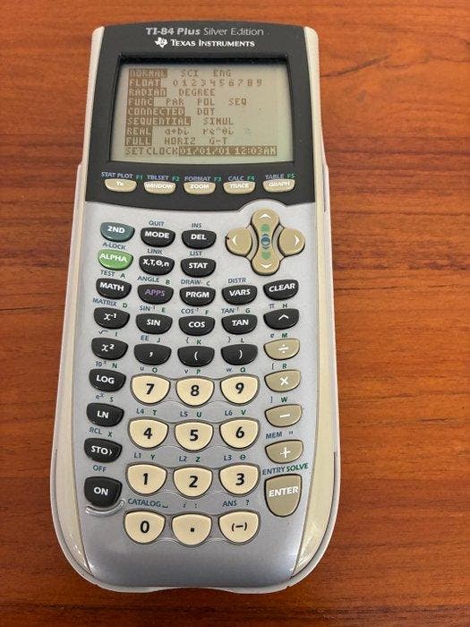 Texas Instruments TI-84 Plus Silver Edition - Computer - met, Consoles de jeu & Jeux vidéo, Consoles de jeu | Accessoires Autre