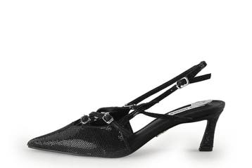 Steve Madden Slingbacks in maat 39 Zwart, Kleding | Dames, Schoenen, Verzenden, Zwart, Steve Madden, Zo goed als nieuw