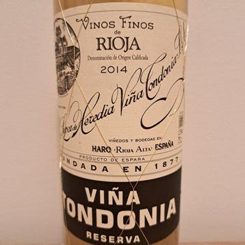 2014 R. López de Heredia, Viña Tondonia Blanco - Rioja