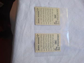 1978 Panini Argentina 78 Roberto 255,390 Édition originale -, Collections
