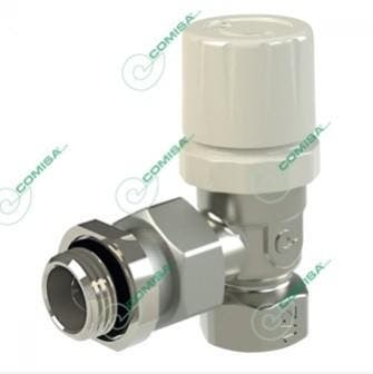 Thermostatische kraan haaks SPR 105 1/2 ijzeren pijp, Doe-het-zelf en Bouw, Ophalen of Verzenden, Nieuw