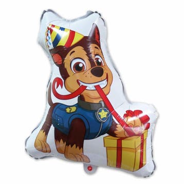 Paw Patrol Helium Ballon Chase Leeg 60cm, Verzenden, Nieuw