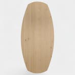 Tafelblad Zweeds Ovaal Eikenhout 200x100, Huis en Inrichting, Tafels | Eettafels, Nieuw