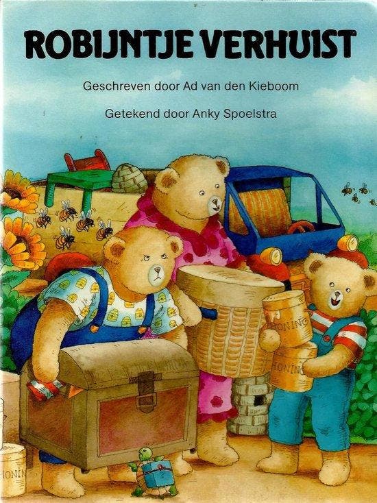 Robyntje verhuist - van den Kieboom, Boeken, Overige Boeken, Verzenden