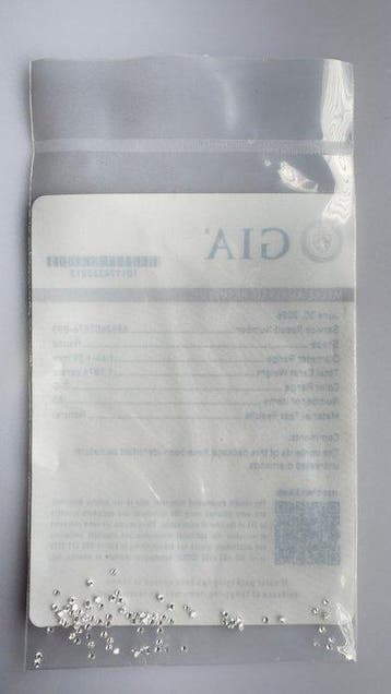 83 pcs Diamant (Natuurlijk) - 1.19 ct - Rond - D