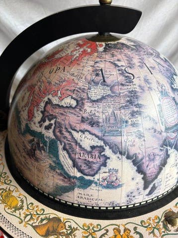 Luxe Globe Drankkast – Wereldbol Bar – Klassieke Kaarten –