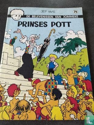 Jommeke - Prinses Pott - 1976, Boeken, Stripverhalen, Eén stripboek, Verzenden, Zo goed als nieuw, Nys, Jef, Rop, Eric De.