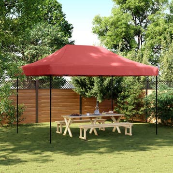 vidaXL Partytent inklapbaar pop-up 410x279x315 cm, Verzenden, Nieuw