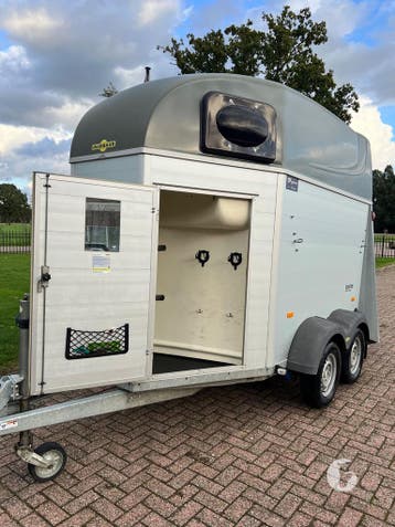 Vol-alu Humbaur 2 paards! 2020! Zadelkamer!, Ophalen, 2-paards trailer