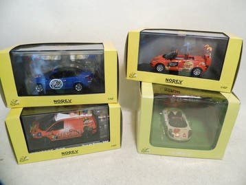 Norev 1:43 - Modelauto (5) - Peugeot 807 Haribo- Renault, Nieuw
