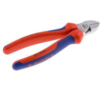 Knipex-Zijkniptang 160mm 2-Componenten Handgreep, Doe-het-zelf en Bouw, Verzenden, Nieuw
