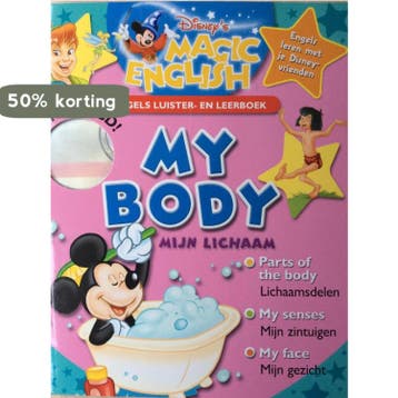 My body / mijn lichaam / Disneys magic English / 11 Disney, Boeken, Verzenden, Gelezen, Disney