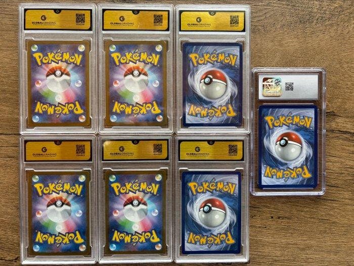 Pokémon - 7 Graded card - Pikachu, Raichu, Steelix, Weezing, Hobby en Vrije tijd, Verzamelkaartspellen | Pokémon