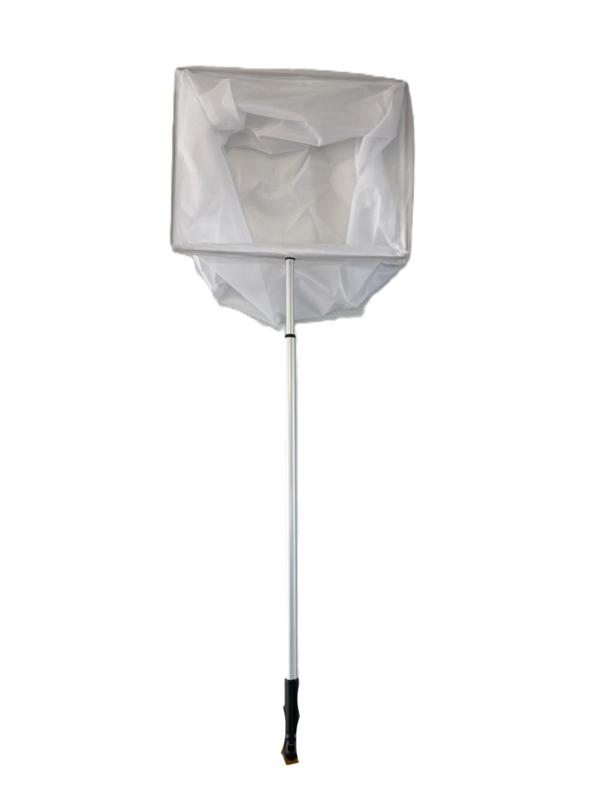Extra fijn schepnet 35cm met telescoopsteel van 85 tot 130cm, Jardin & Terrasse, Étangs, Envoi