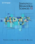 Statistics for the Behavioral Sciences 9781305504912, Verzenden, Gelezen, Frederick Gravetter