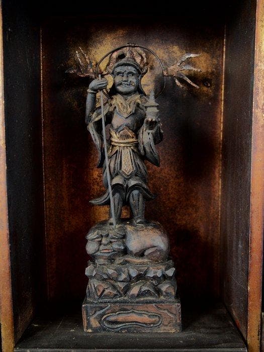 God who bestows wealth and good fortune, and who prays for, Antiquités & Art, Antiquités | Autres Antiquités