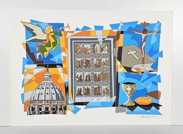 Ugo Nespolo (1941) - Giubileo