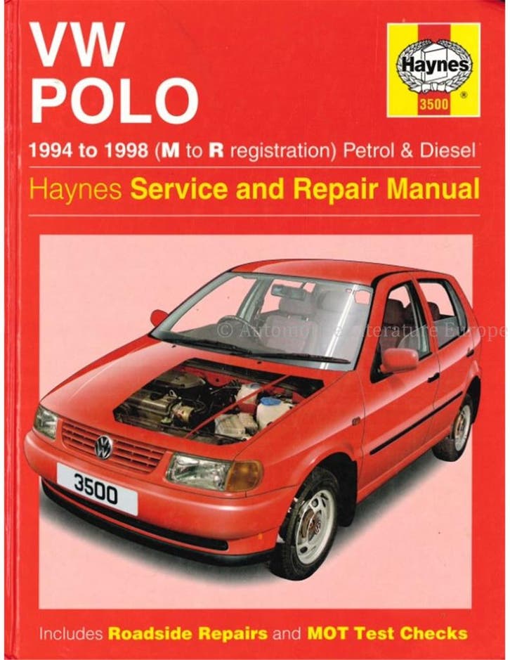 1994 - 1998 VOLKSWAGEN POLO BENZINE | DIESEL VRAAGBAAK, Autos : Divers, Modes d'emploi & Notices d'utilisation
