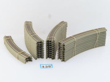 Roco H0 - 61124/61123 - Voie ferrée pour trains miniatures