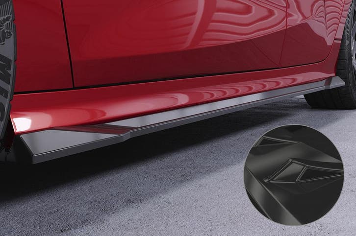 Zijskirts voor Toyota Yaris 4 (XP21) SS534-G, Auto-onderdelen, Carrosserie, Nieuw, Verzenden