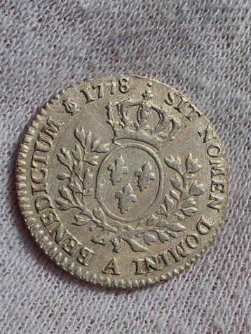 Frankrijk. Louis XVI (1774-1792). 1/5 Écu 1778-A, Paris