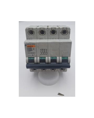 Merlin Gerin Multi 9 C60N 4P D50A installatieautomaat, Verzenden