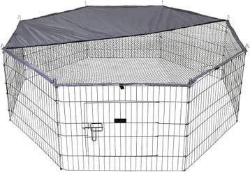 Kerbl Buitenren Zwart | Retour deal | Knallerprijs, Dieren en Toebehoren, Minder dan 60 cm, 110 cm of meer, Verzenden, Zo goed als nieuw