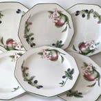 Churchill England - Bord (6) - Décor fruitier - Creamware, Antiquités & Art