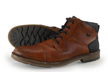 Rieker Veterboots in maat 41 Bruin, Kleding | Heren, Schoenen, Bruin, Verzenden, Boots, Zo goed als nieuw