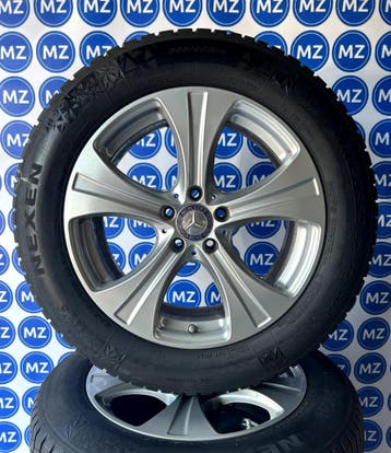 Mercedes-Benz GLC X253 | 18 inch Velgen + Winterbanden, 18 inch, Gebruikt, Verzenden, Banden en Velgen