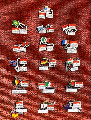 Draagspeld Marlboro World Championship Team 91 - Frankrijk -
