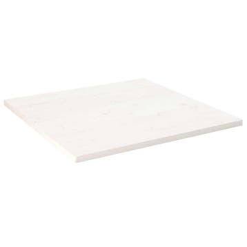 vidaXL Tafelblad vierkant 80x80x2,5 cm massief grenenhout, Verzenden, Nieuw