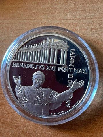 Vaticaan. 10 Euro 2006 Colonnato di San Pietro Proof