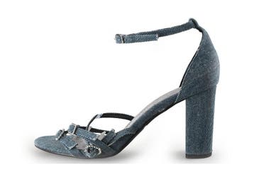 Sacha Sandalen in maat 42 Blauw, Kleding | Dames, Schoenen, Sandalen of Muiltjes, Zo goed als nieuw, Sacha, Verzenden