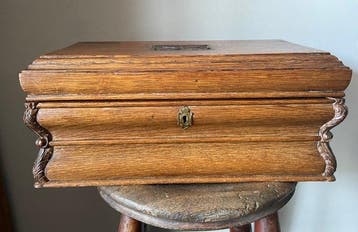 Kist - Eik - Houten kistje