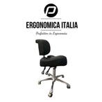 Tabouret Ergonomica Italia Zwart - Ergonomische Zadelkruk..., Verzenden, Nieuw, Overige typen