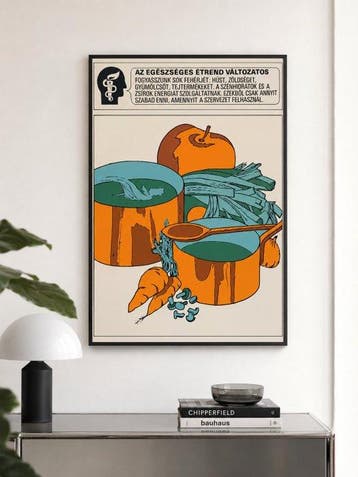 Josef Fogas - Silkscreen original industrial poster school