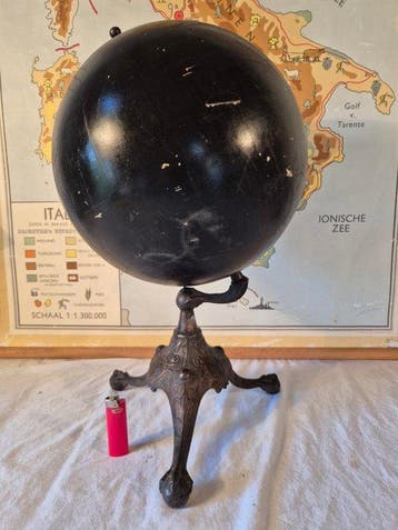 globe de tableau scolaire, globe en ardoise, globe pour, Antiek en Kunst