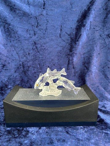 Swarovski - Beeldje - Three South Sea Fish 171709 - Box +