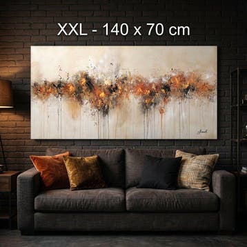 Monika Spiewak - Abstract - Oil Painting Stretched On The, Antiek en Kunst, Kunst | Schilderijen | Modern