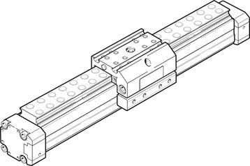 Festo Lineaire Aandrijving 32mm Boring 250mm Slag, Verzenden, Nieuw