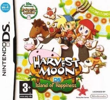 Harvest Moon Island of Happiness (DS Games), Ophalen of Verzenden, Zo goed als nieuw