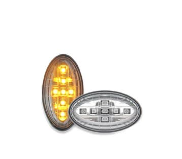Clignotants Latéraux Led Pour Mini R50 52 53 01-06 Chromé, Verzenden