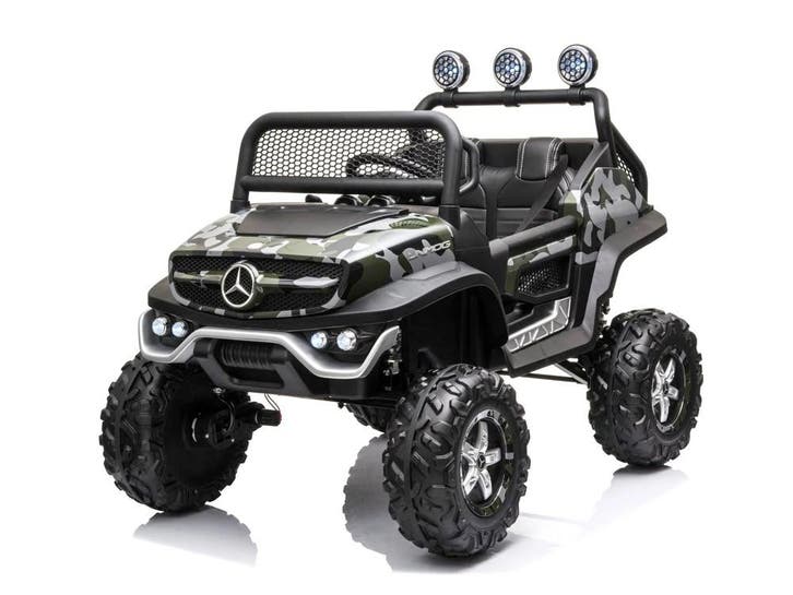Mercedes-Benz Unimog, 12v kinder accu voertuig, buggy., Kinderen en Baby's, Speelgoed | Buiten | Accuvoertuigen, Nieuw, Ophalen of Verzenden