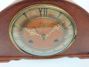 Pendule - Lancaster - Hout, Messing - 1950-1960