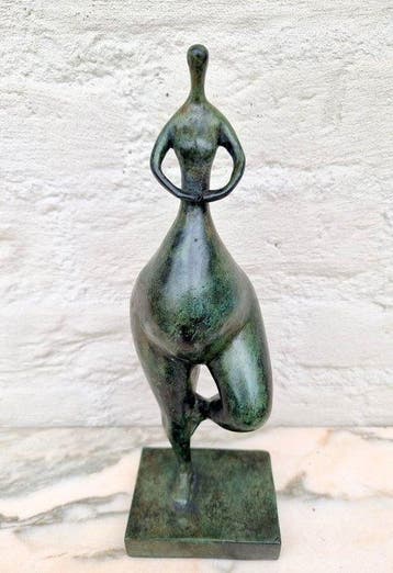 Beeldje - An abstract Ballerina - Brons, Antiek en Kunst